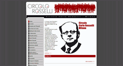 Desktop Screenshot of circolorossellimilano.org